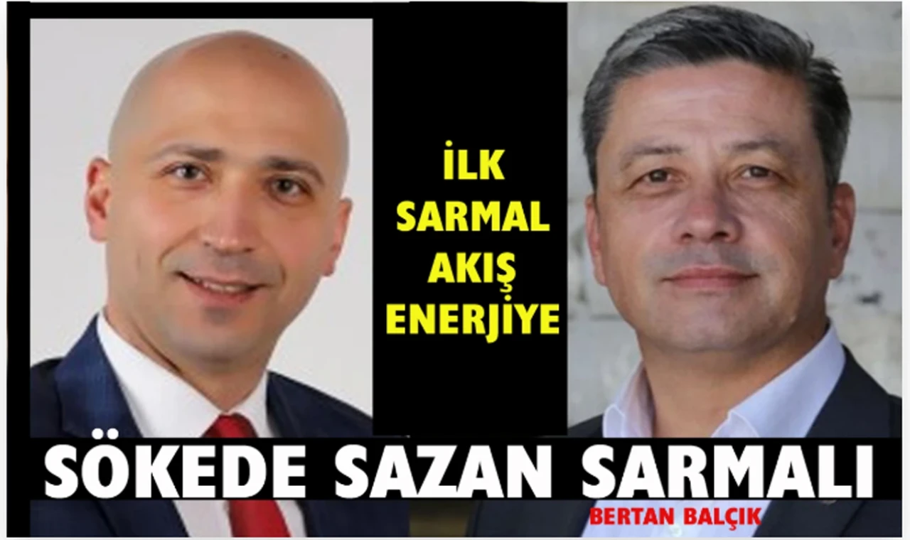 Söke’de skandal sazan sarmalı