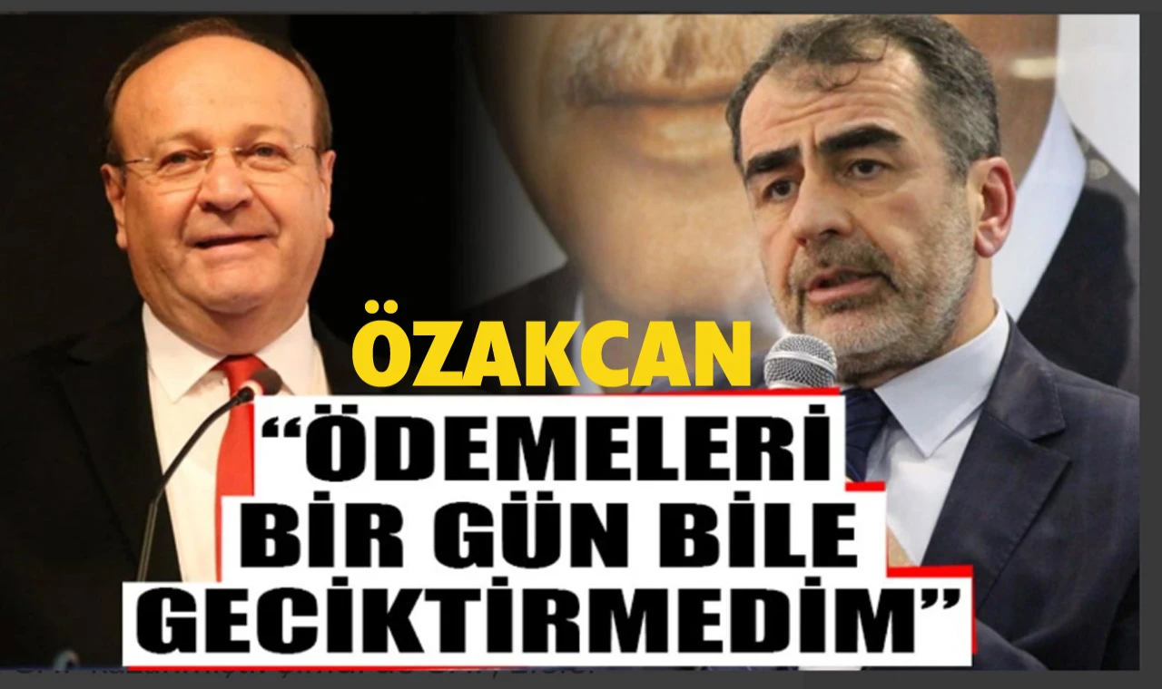 Özakcan’dan Erdem’e, ‘maaş ve SGK borcu’ çıkışı