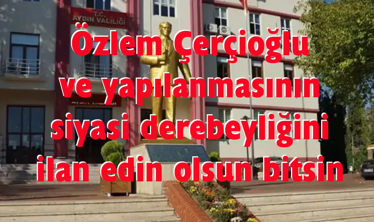 Aydın’da kanun neden işletilmiyor?