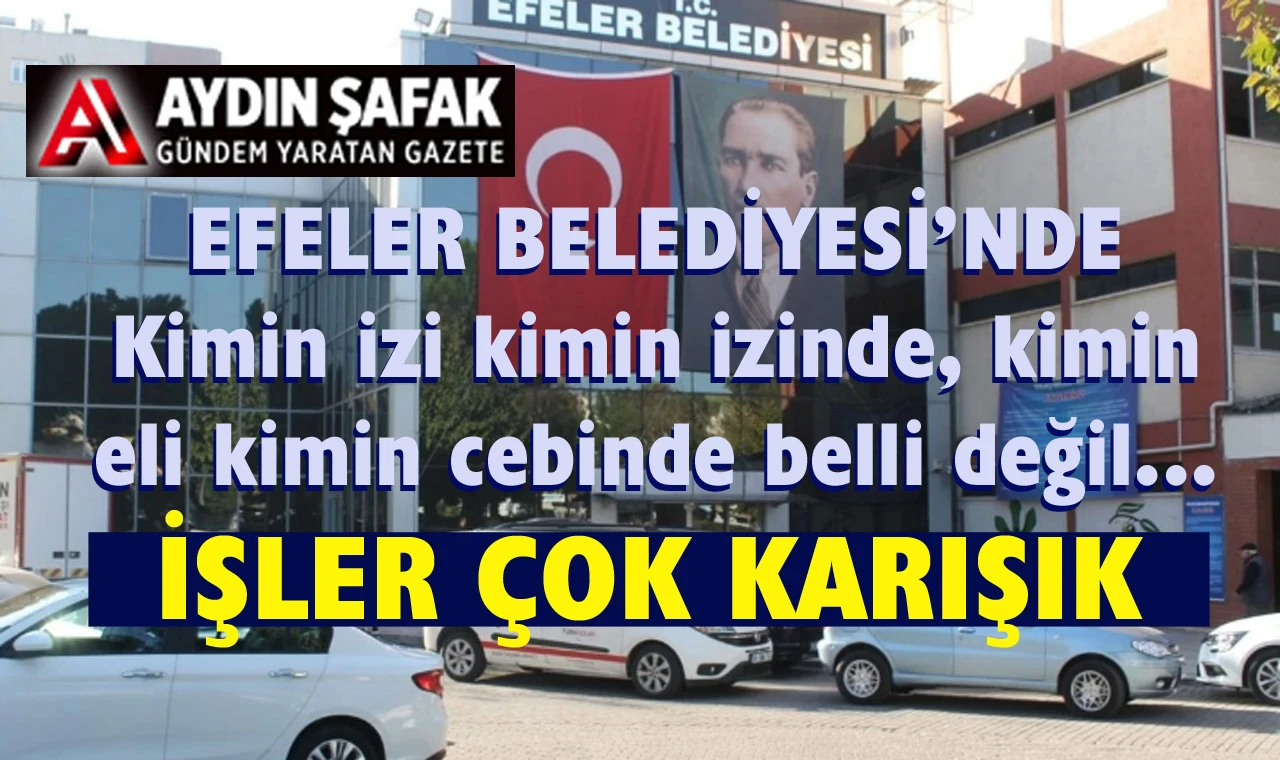 Efeler Belediyesi yine toz duman