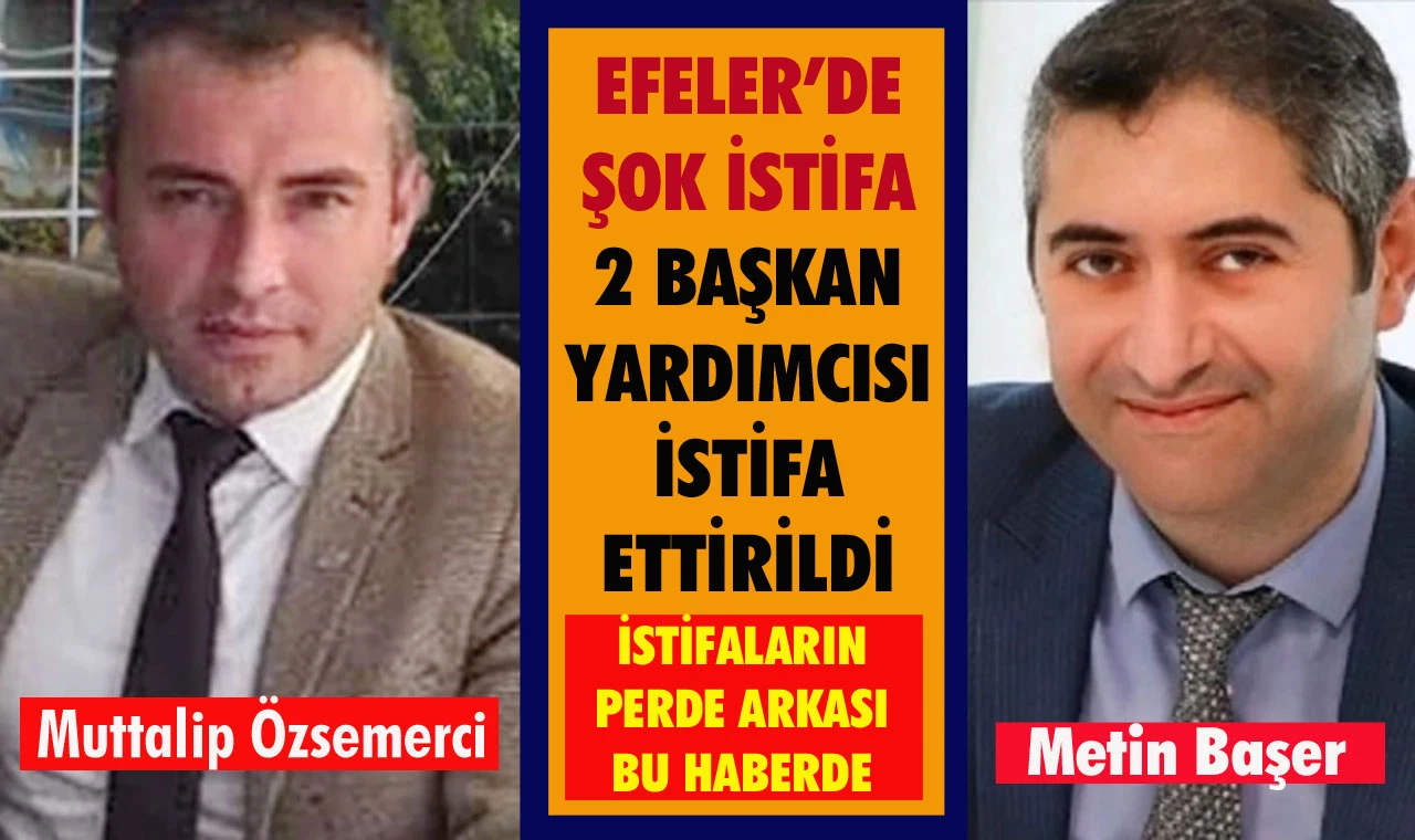 Efeler Belediyesi’nde iki başkan yardımcısı kayyıma ramak kala görevden alındılar