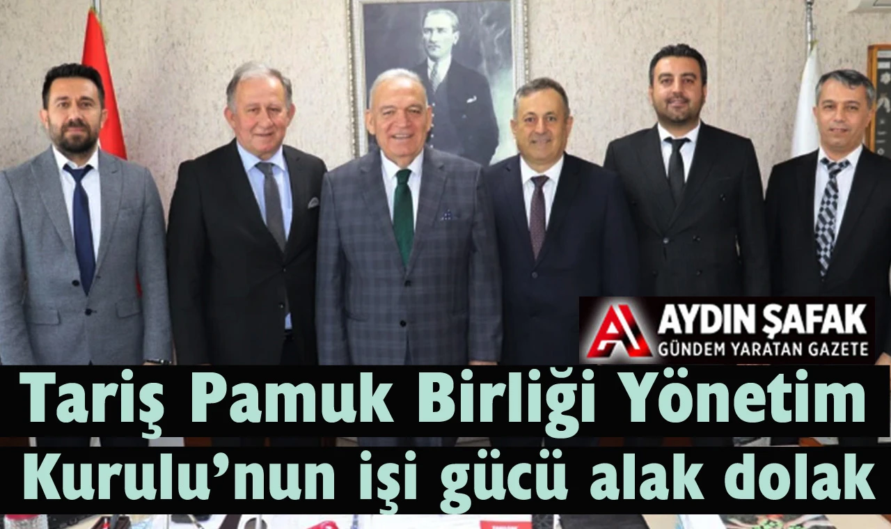 TARİŞ Pamuk Birliği’nde suçüstü paniği…