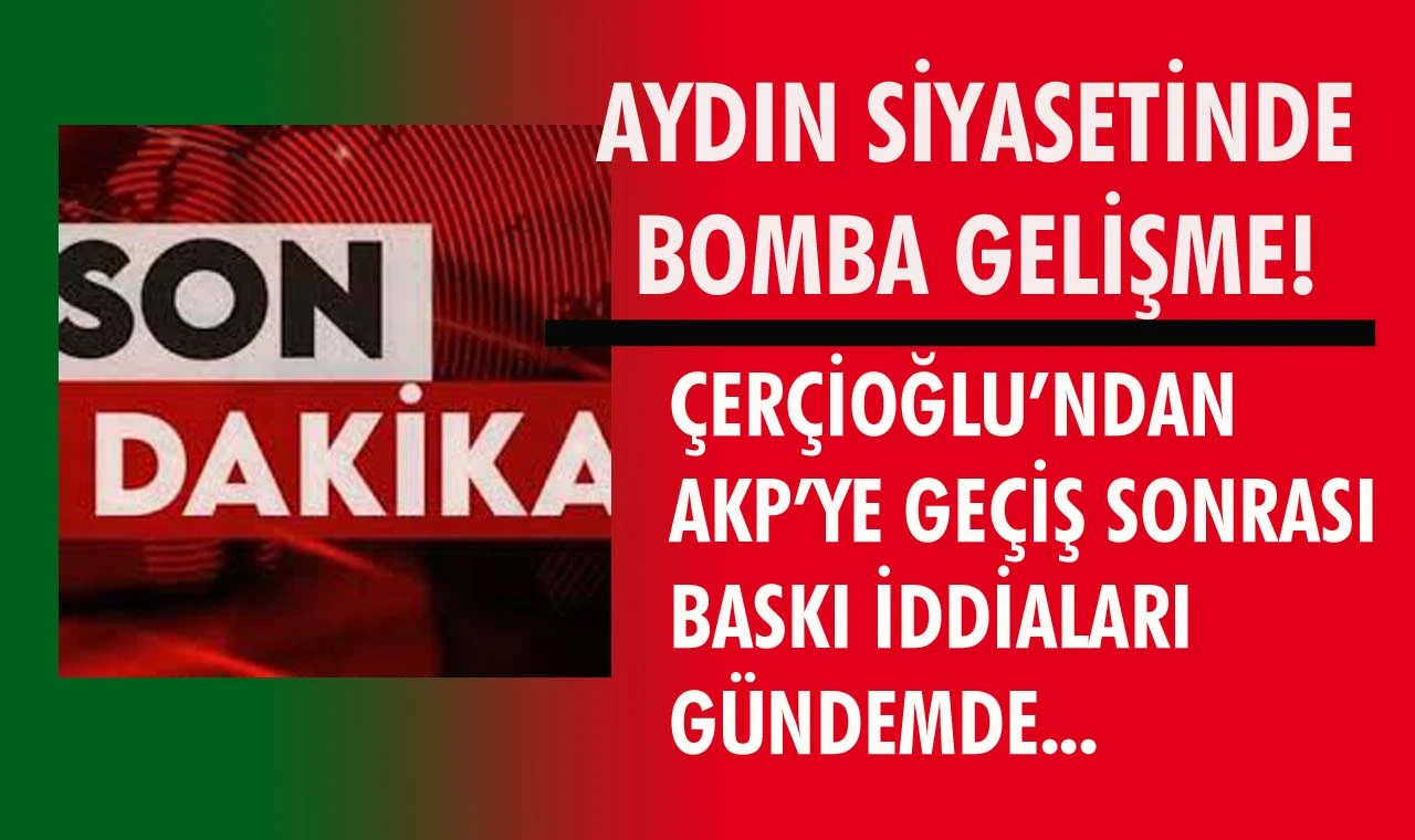 Aydın’da siyasi tansiyon yükseliyor...