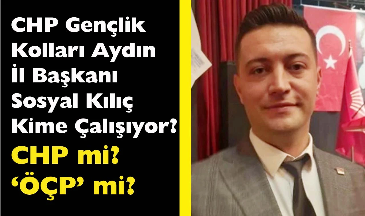 CHP’liler İl Gençlik Kolları Başkanı’na tepkili…