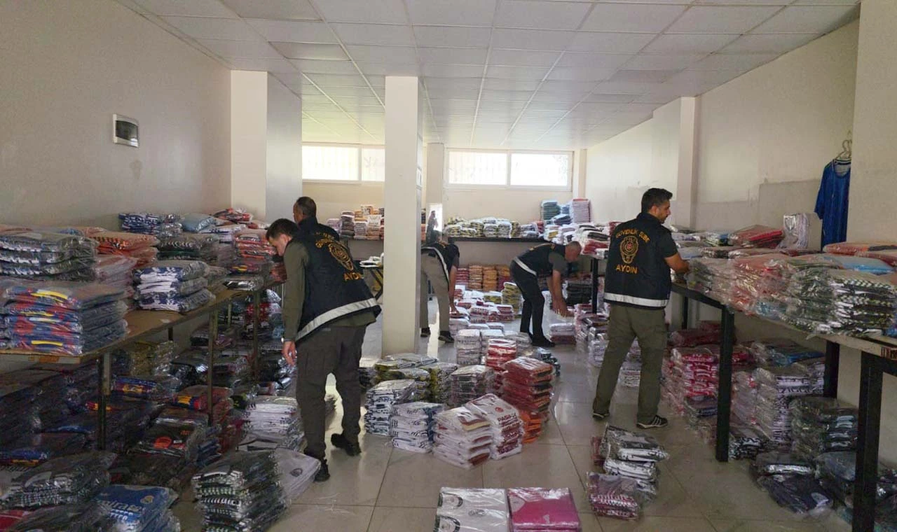 Aydın’da taklit ürün operasyonu
