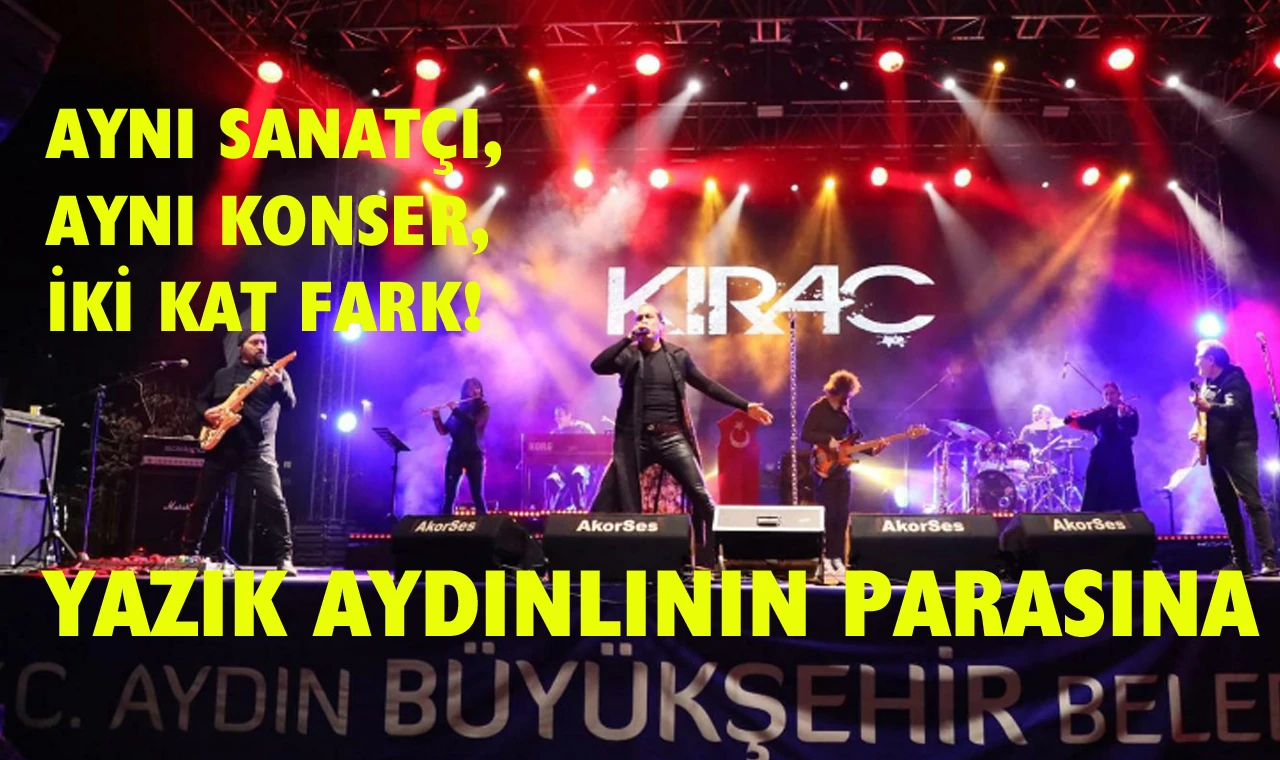 Aydın BŞB aynı sanatçıya neden daha fazla ödüyor?