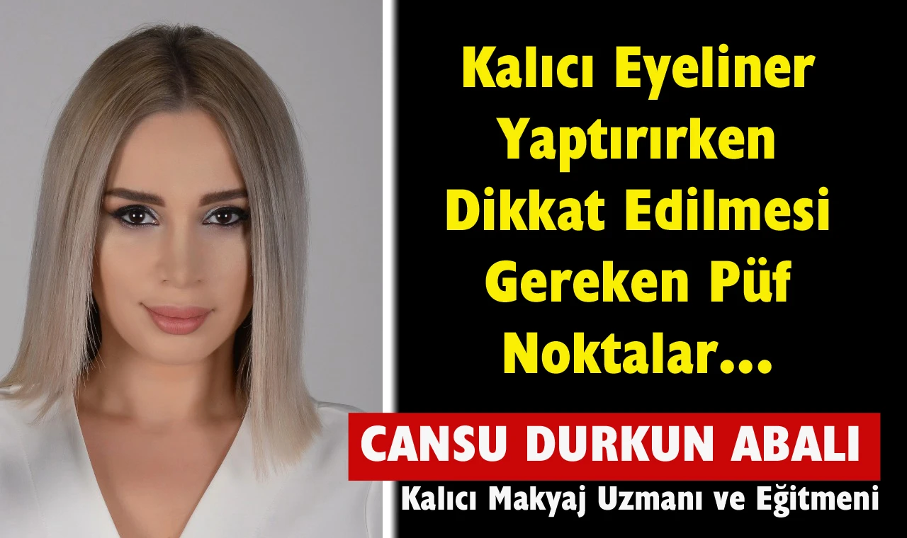 Kalıcı eyeliner nasıl yapılır?
