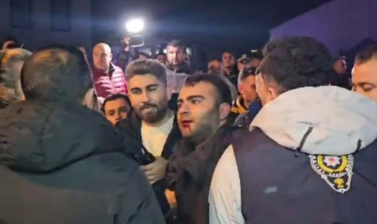 Aydın BŞB personeli provakatör polise saldırdı