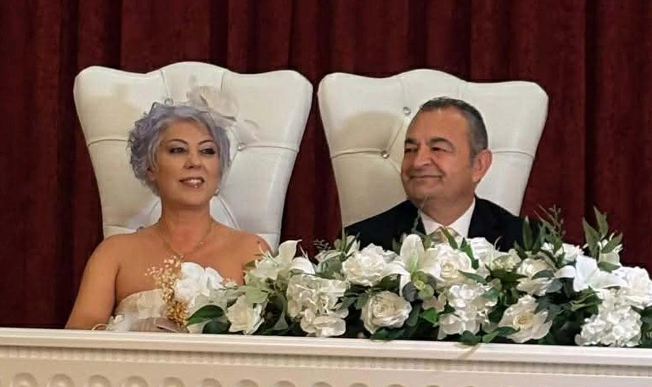 Uysal ve Düzgüner çiftinin mutlu günü