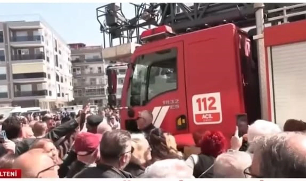 Aydın BŞB İtfaiyesi’nden Ömer Günel basın açıklamasına engel