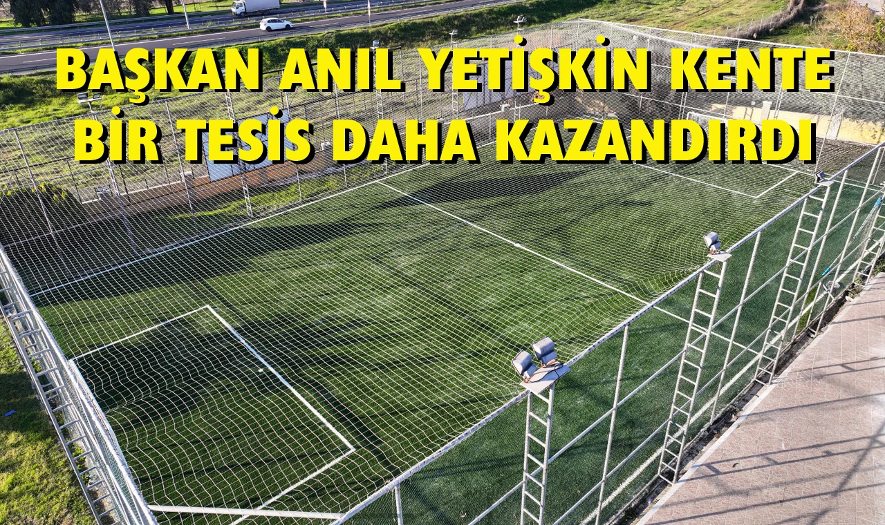 Çeştepe Halı Saha açıldı…