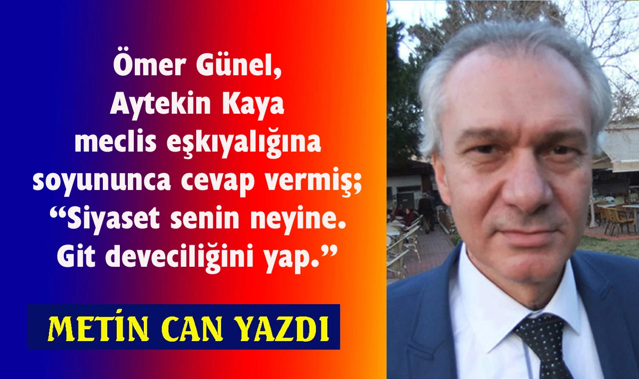 Deveye sormuşlar, “Neren eğri?..”