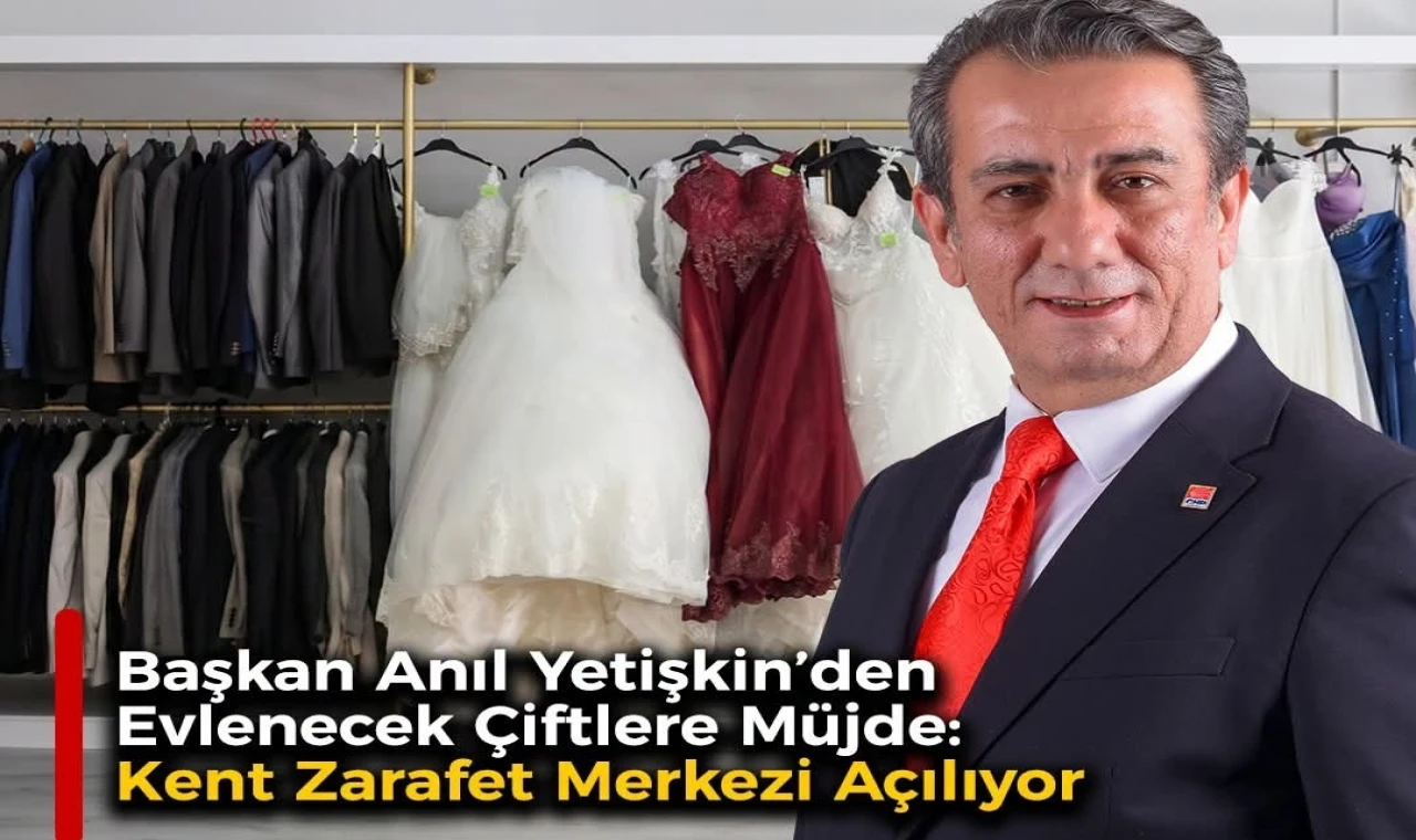 Başkan Yetişkin'den evlenecek çiftlere müjde...
