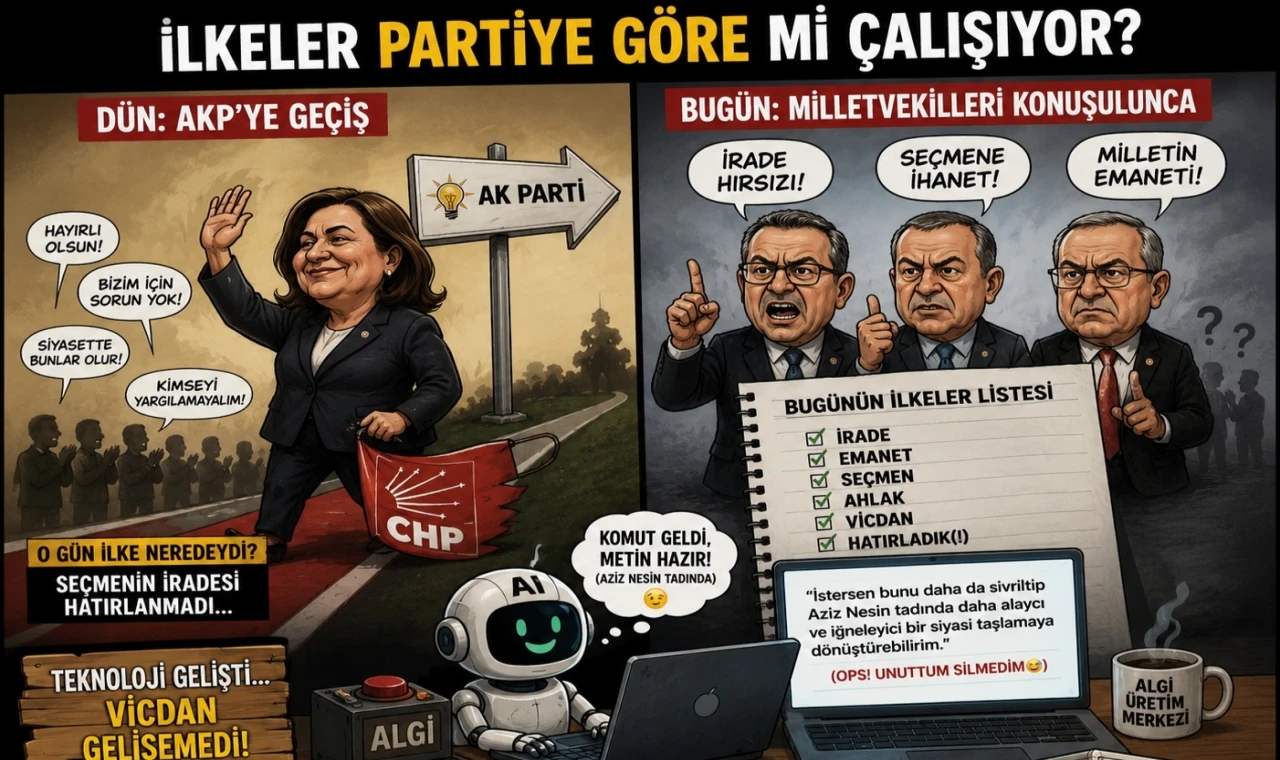 Hafıza da Siyaset Gibi Taraf Değiştirince…