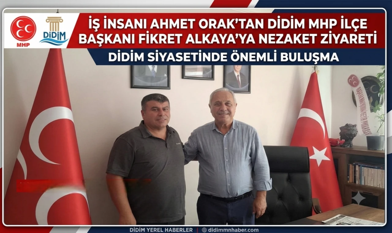 Didim siyasetinde önemli buluşma...