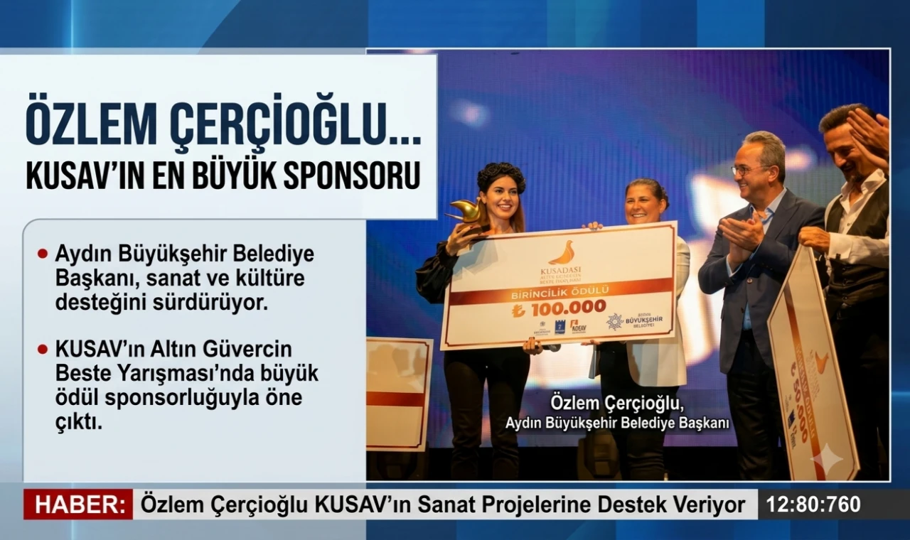 KUSAV'ın en büyük sponsoru Aydın BŞB