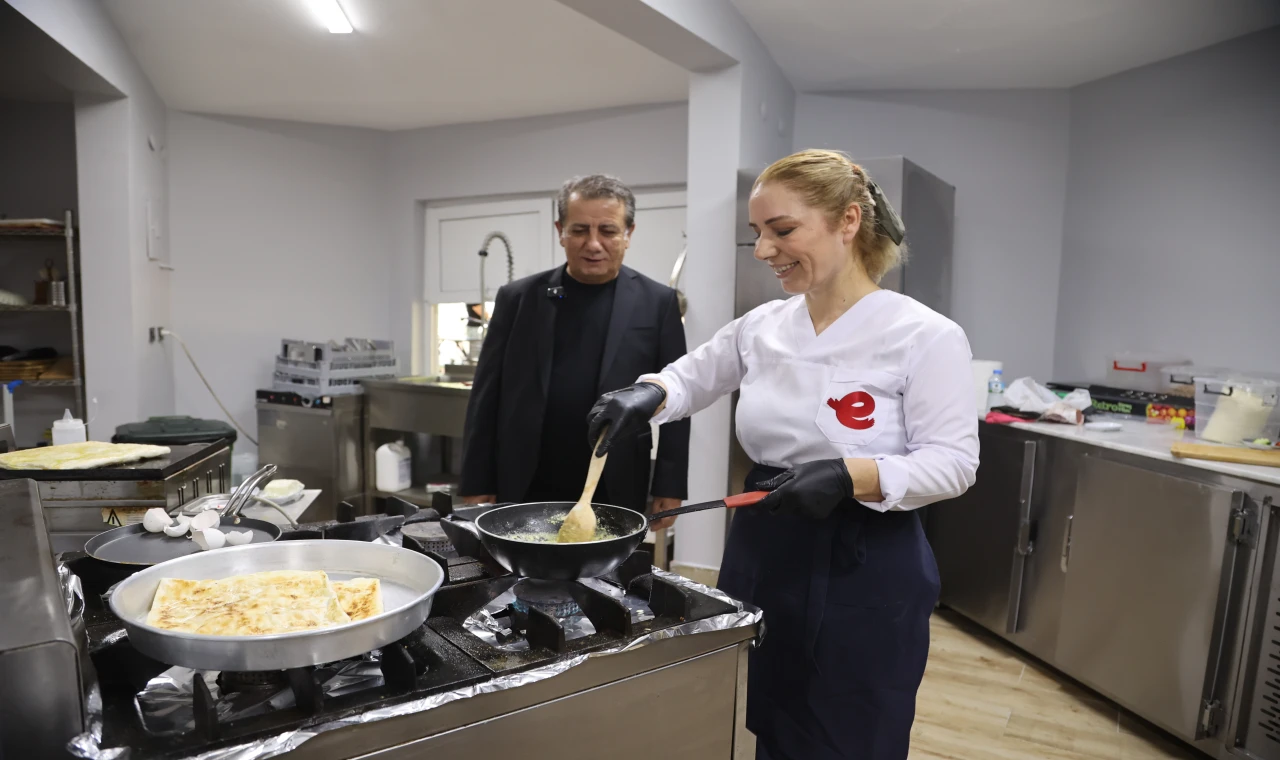 Pınarbaşı kahvaltı evi hizmete açıldı