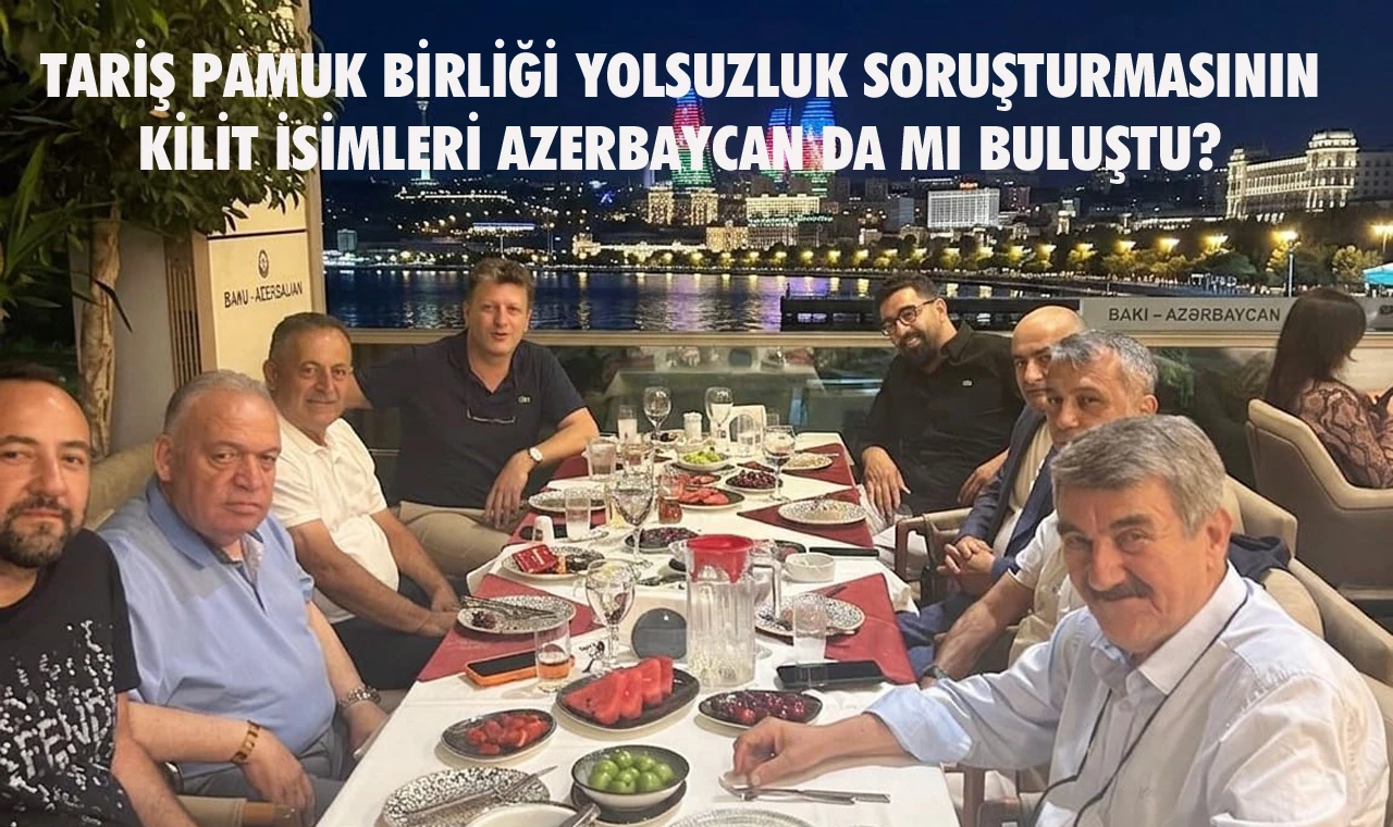 Tariş Pamuk Birliği’ndeki yolsuzluk depreminde çarpıcı gelişme….