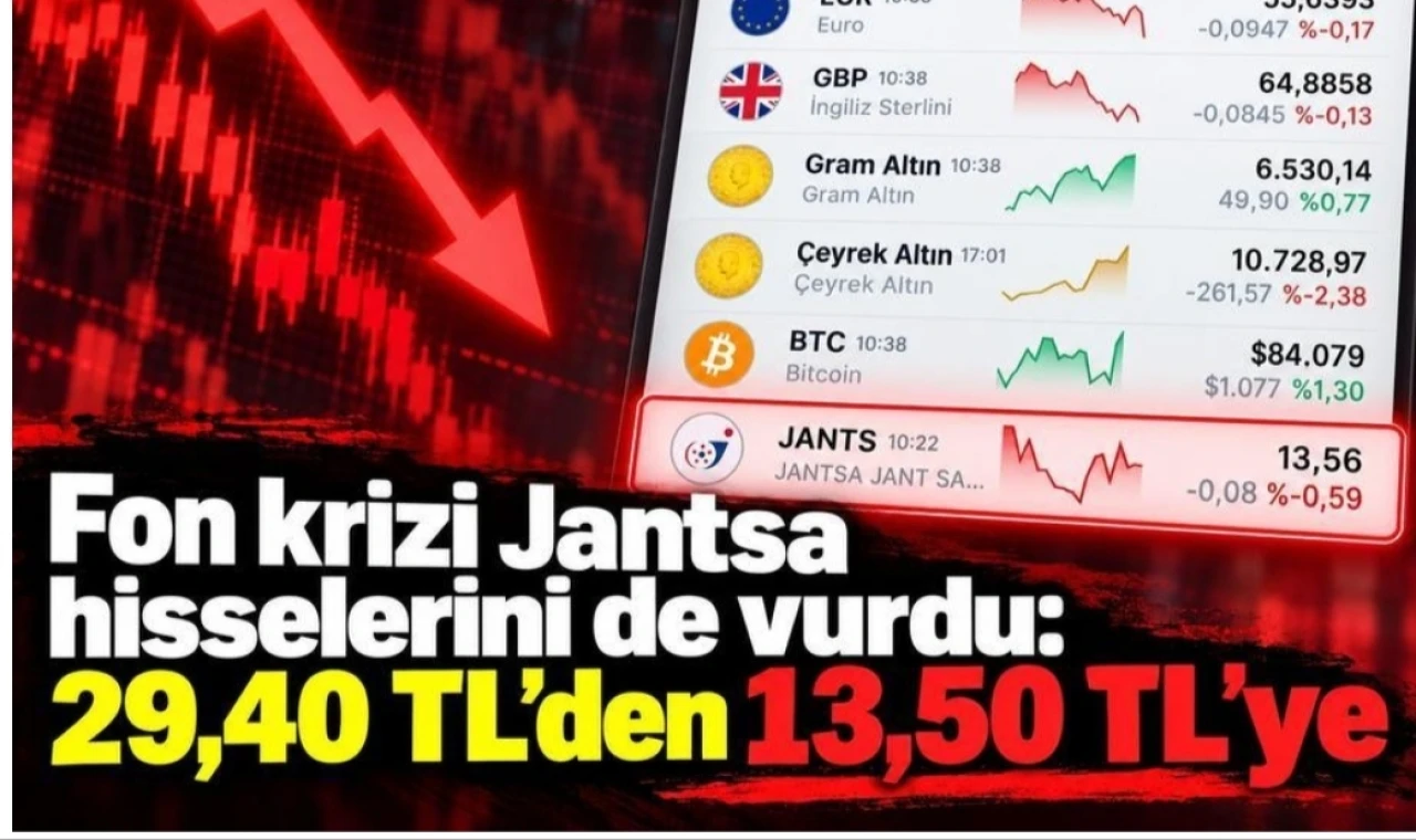 Fon krizi Jantsa hisselerini de vurdu...