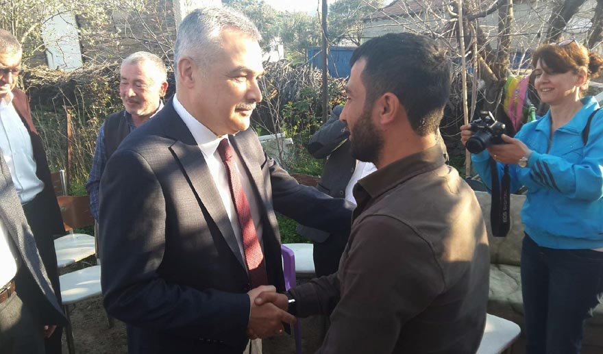 Afrin Gazisi’ne ziyaret…