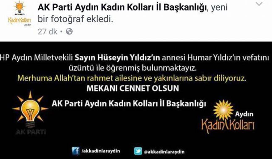 AK Kadınlardan örnek davranış…