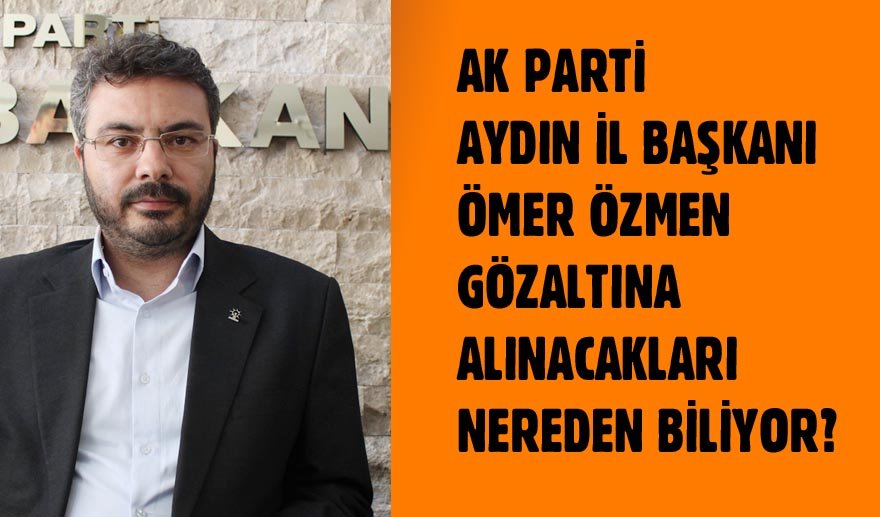 AK Parti’li Özmen’den düşündüren açıklama..