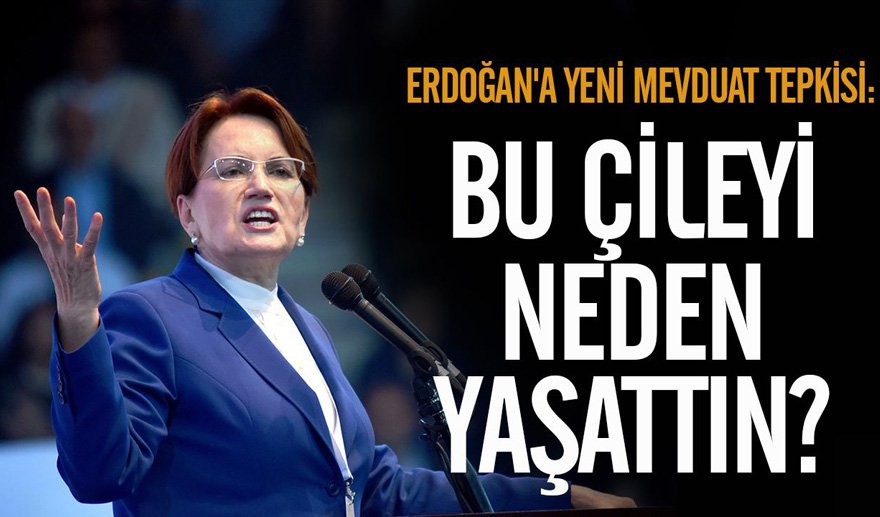Akşener'den Erdoğan'a yeni mevduat tepkisi..