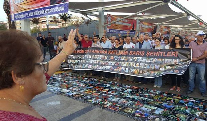 Ankara Katliamı Aydın’da anıldı…