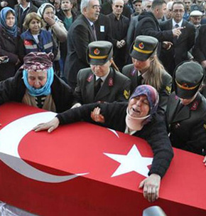 AYDIN ŞEHİDİNİ UĞURLADI..