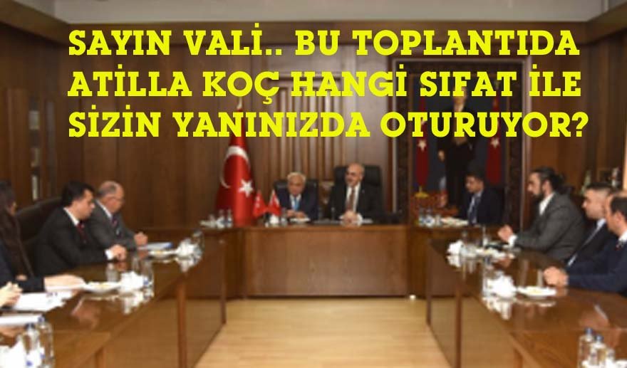 Aydın Valisi Köşger’e soru?