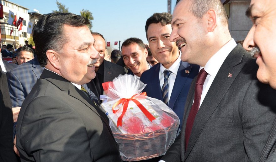 Bakan Soylu’ya görkemli karşılama…