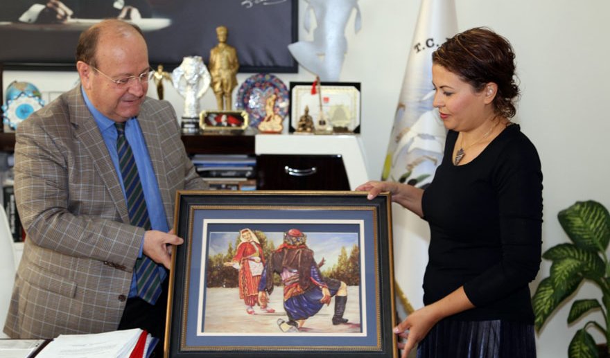 Başkan Özakcan’a teşekkür…