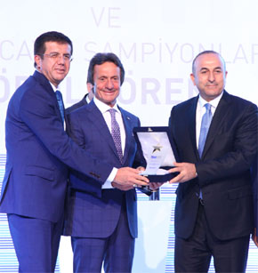 EGELİ İHRACATÇILAR ÖDÜLE DOYDU