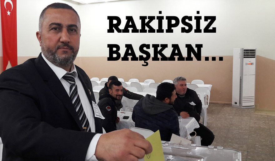 Hüdai Tosun 3. kez başkan seçildi…