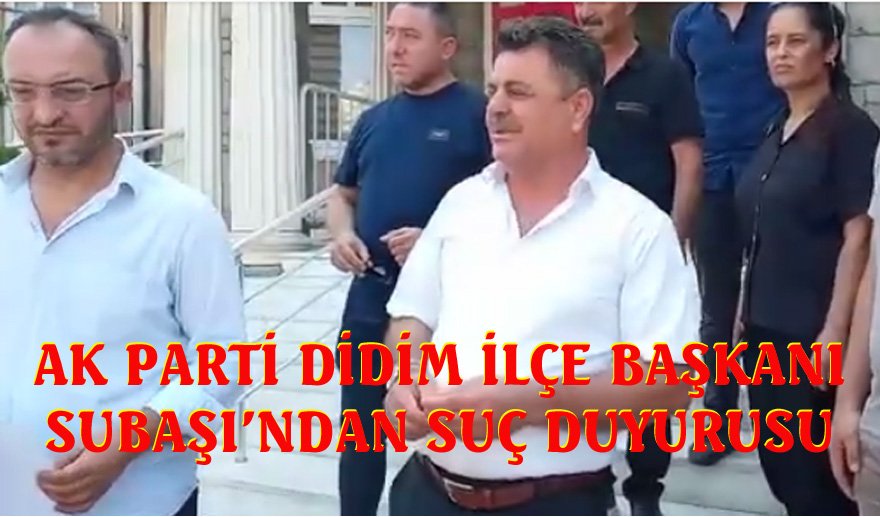 Maşallah Subaşı: “Sonları yakın.."