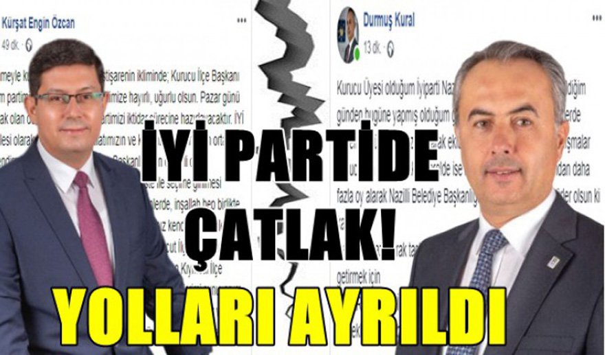 Nazilli İP’de kılıçlar çekildi…