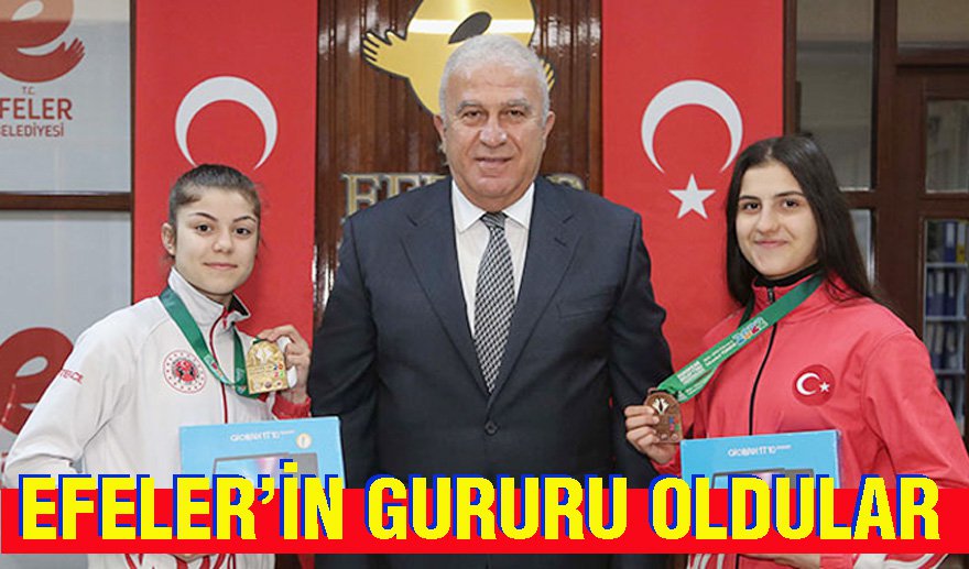 Şampiyon sporcuları ağırladı..