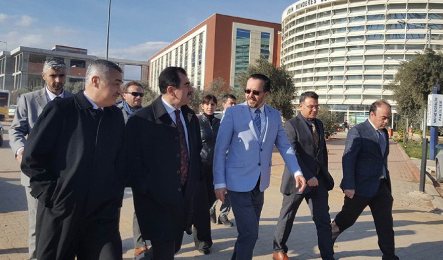 Savaş ve Erdem ADÜ’yü ziyaret etti…