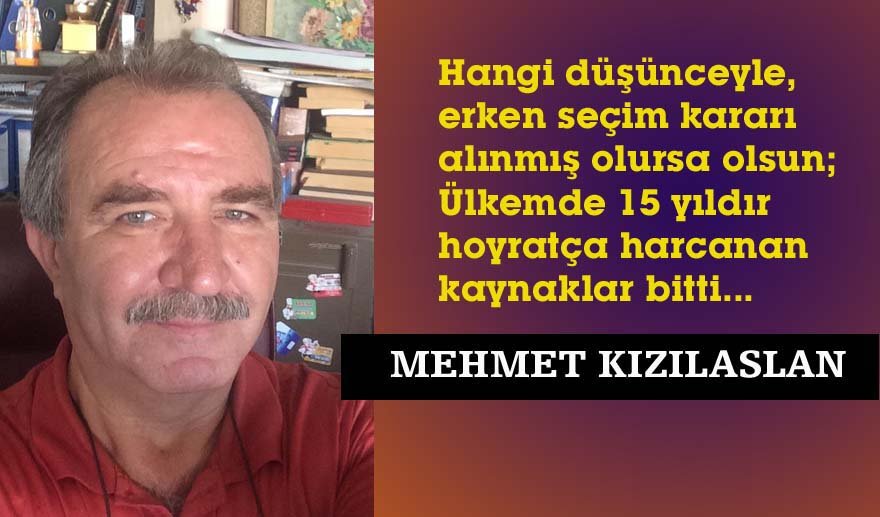 Seçimi öne almanın sebepleri…