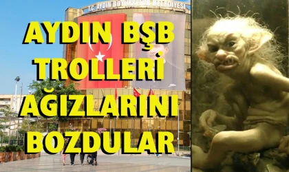 Aydın BŞB’den beslenen trollerin işleri güçleri sövmek