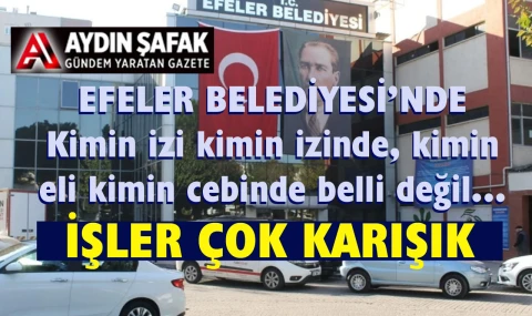 Efeler Belediyesi yine toz duman