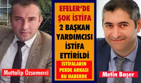 Efeler Belediyesi’nde iki başkan yardımcısı kayyıma ramak kala görevden alındılar