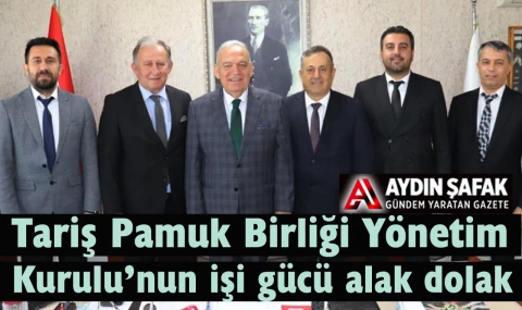 TARİŞ Pamuk Birliği’nde suçüstü paniği…