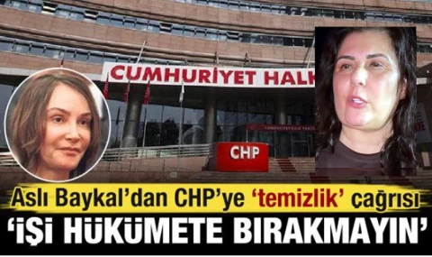 Aslı Baykal’: “Aydın BŞB Başkanı Özlem Çerçioğlu ile ilgili ‘rüşvet’ iddiaları incelensin”