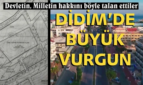 Didim’de yeni bir imar vurgunu daha…