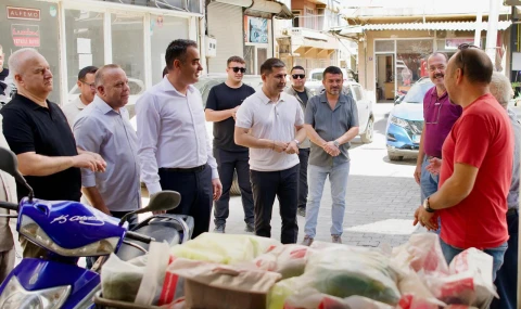 CHP’li Başkanların Yenipazar ziyaretinde provokasyon girişimi