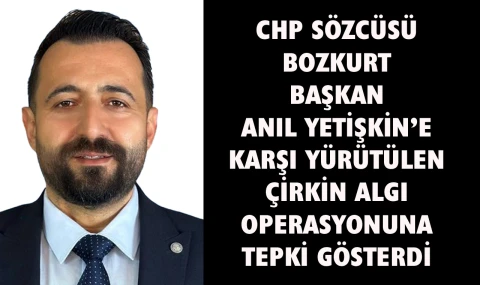 Algı operasyonlarına bir tepki de İbrahim Bozkurt’tan