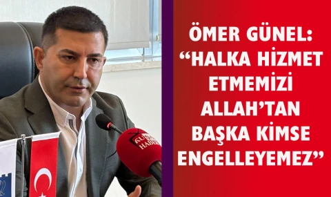 Başkan Günel: “Çerçioğlu kaos yaratma peşinde…”