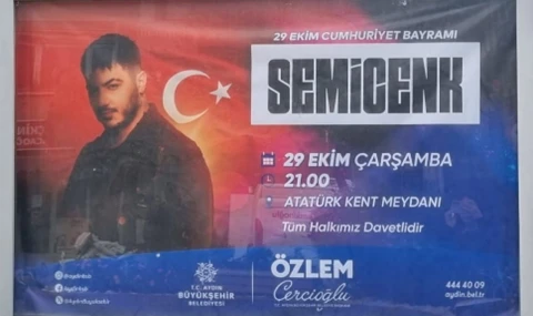 Çerçioğlu, halkı davet ettiği 29 Ekim Semicenk konserine yuhalanma korkusu ile gelmedi