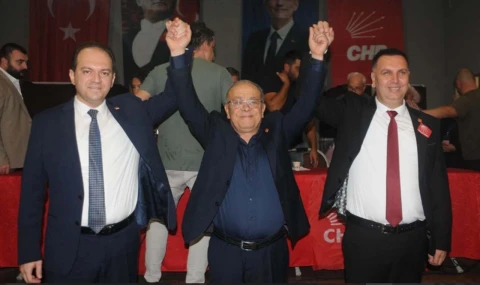 CHP Efeler İlçe Başkanlığı'na Kaan Erçetin seçildi